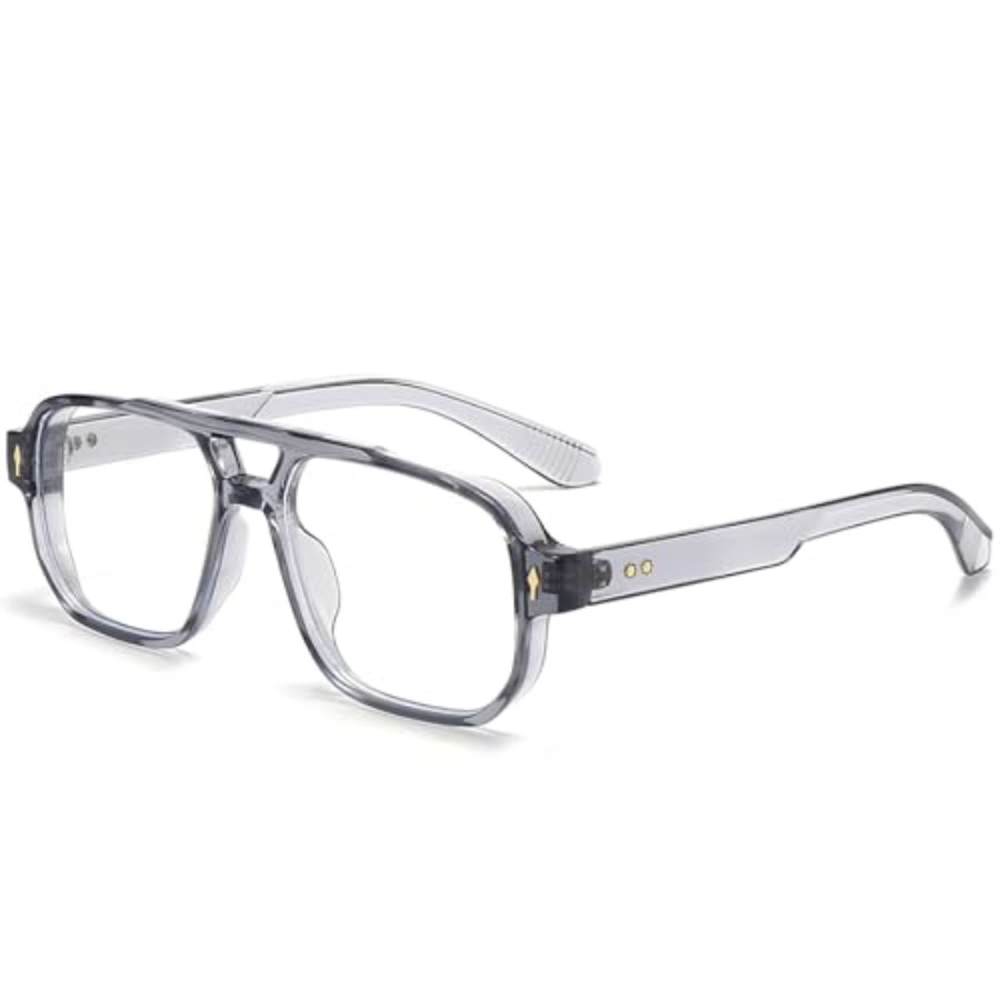 Women'S Fashion Of The 70S - PORADAY Blue Lig Bloc Glasses Women