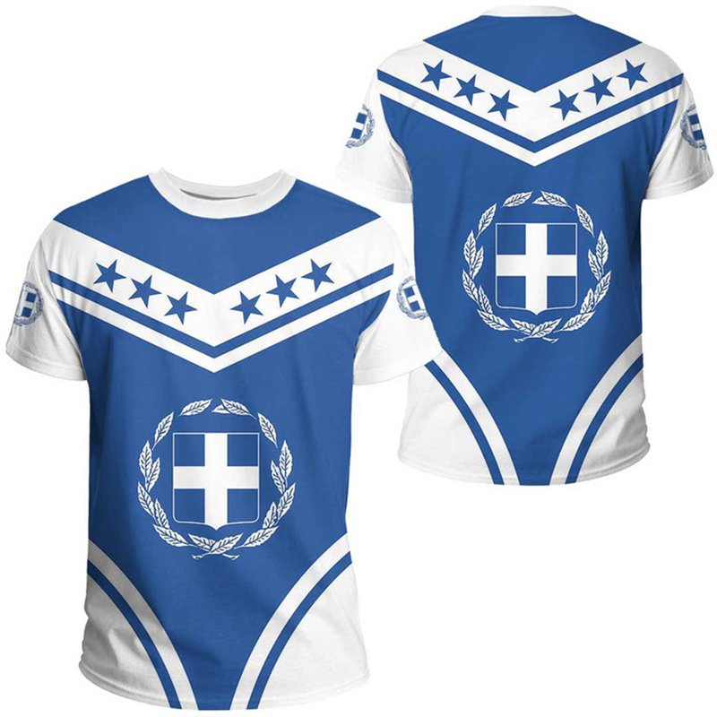 Greece Flag Map 3d Printed T S - Women'S Fashion Guide ulasan dan harga