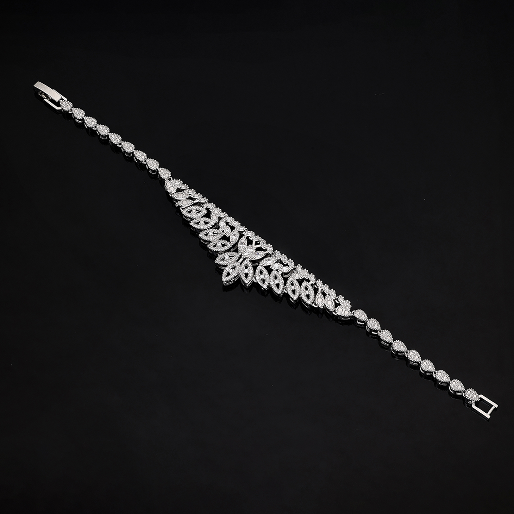 Trendy 4 Pieces Bride Zirconia - Women Fashion Uae ulasan dan harga