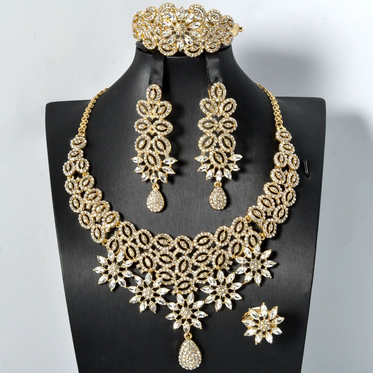 Nigeria Dubai Rihinestone Wedd - Women Fashion Uae ulasan dan harga
