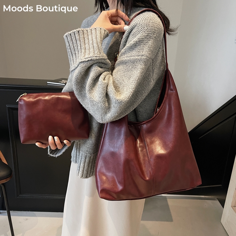 MOODS Fashion Women Tote Bag S - Women'S Fashion Boutique ulasan dan harga