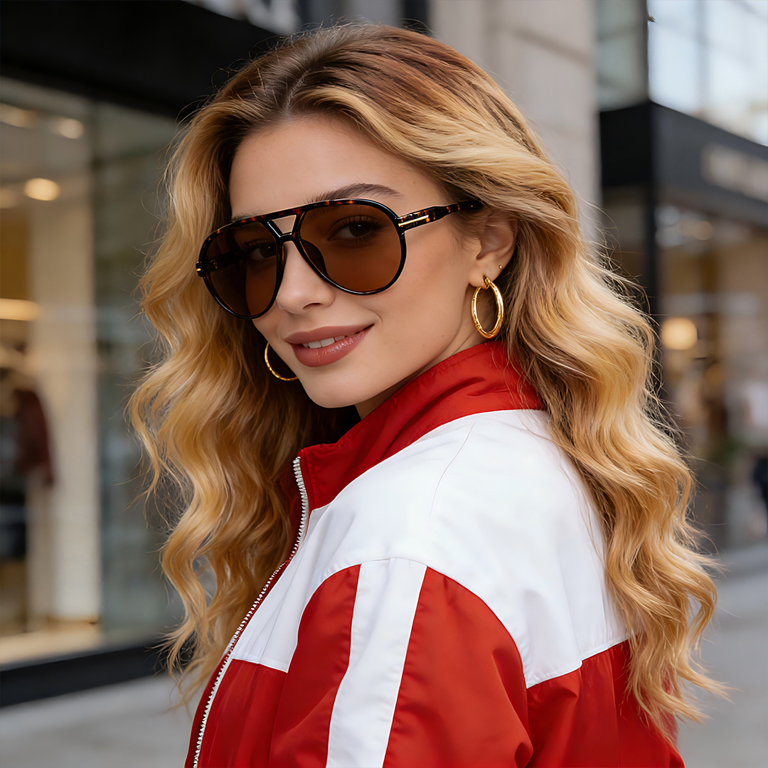 Retro Aviator Sunglasses for W - Women'S Fashion Of The 70S ulasan dan harga
