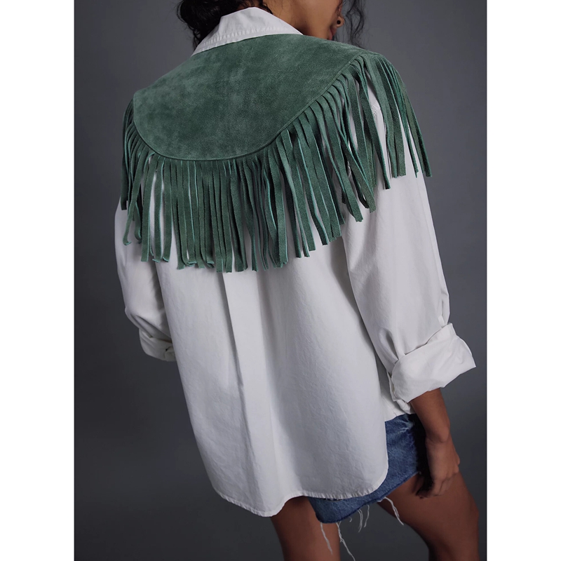 Women's Y2k Vintage Suede Vest - Women'S Fashion Of The 70S ulasan dan harga