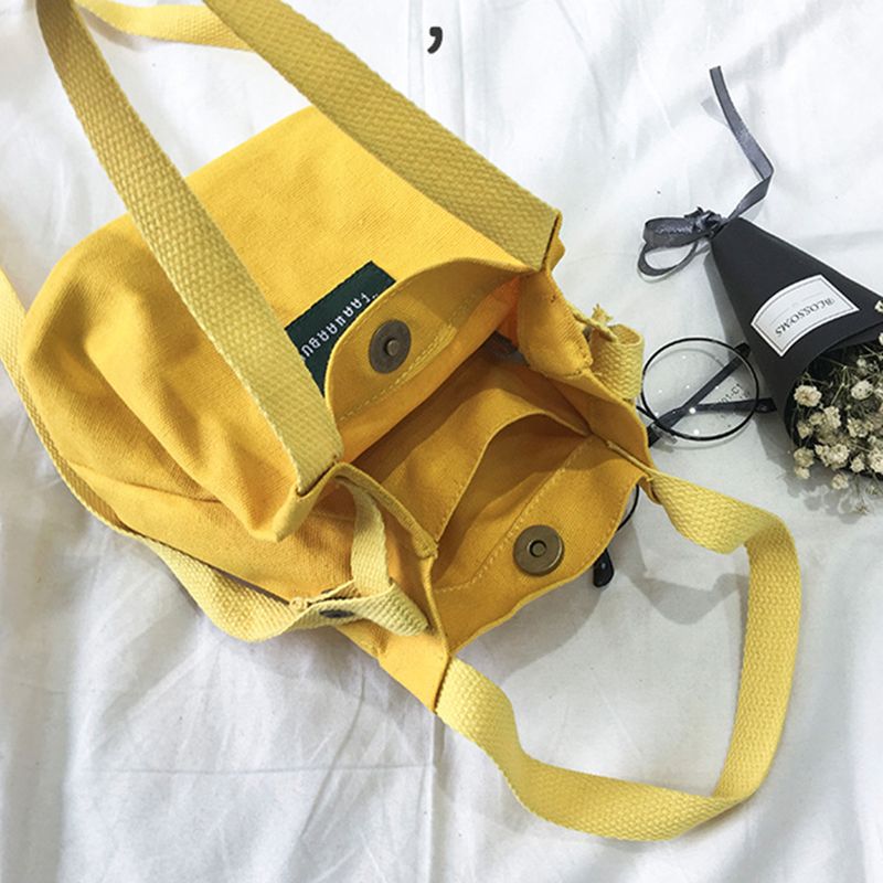 A51M-Fashion Women's Canvas Ha - Canvas Tote Bag ulasan dan harga