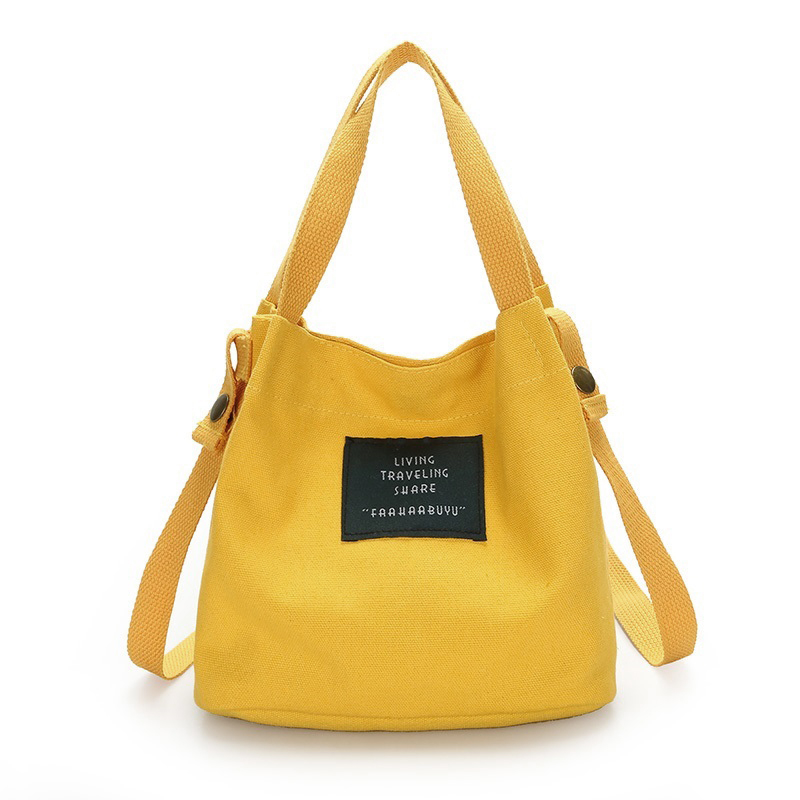 A51M-Fashion Women's Canvas Ha - Canvas Tote Bag ulasan dan harga