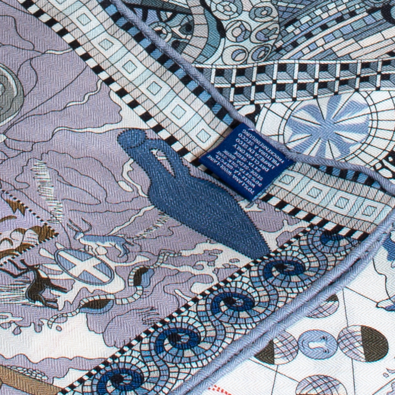Retro Explorer Map Print Squar - Women'S Fashion Guide ulasan dan harga