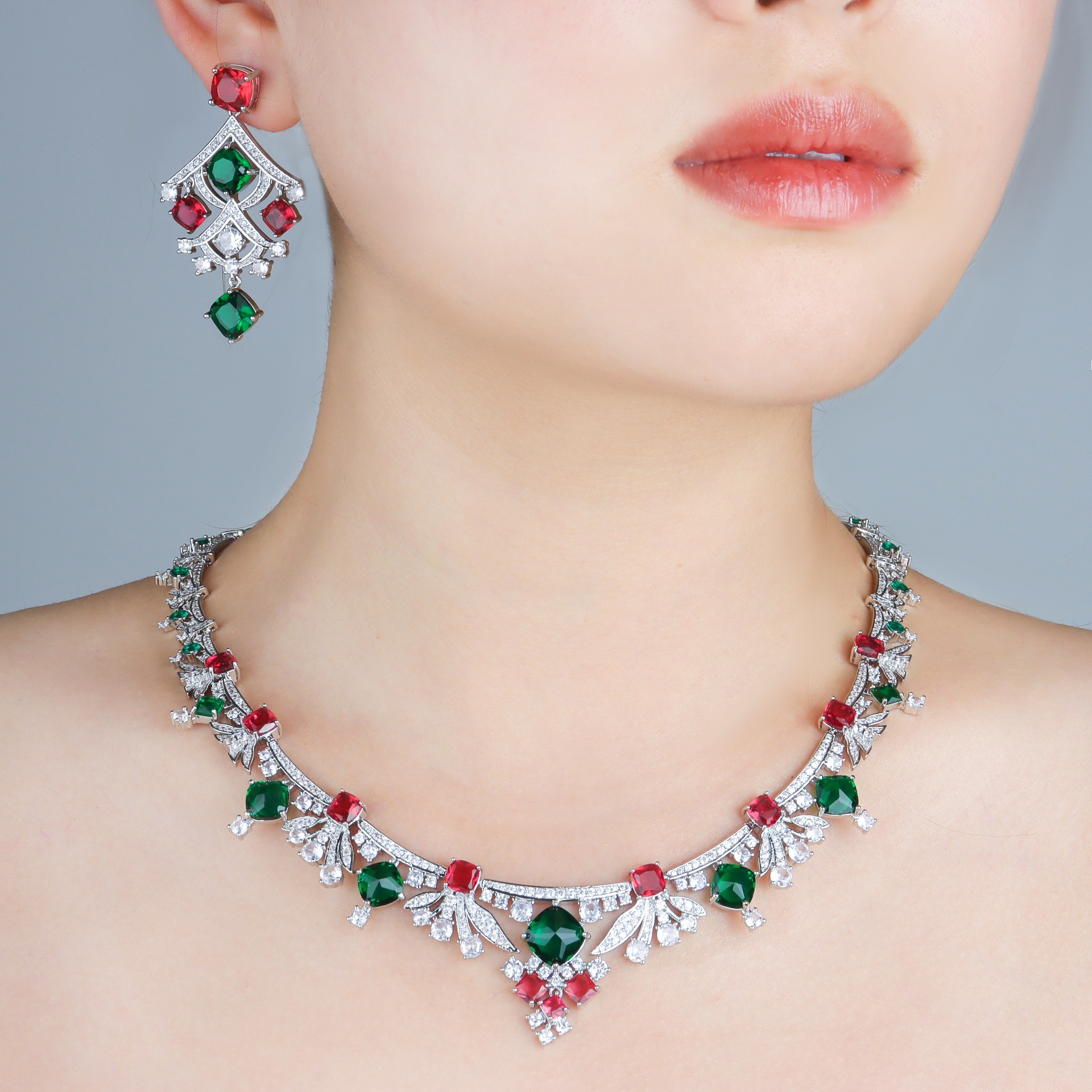 Luxury Women Zircoina Earrings - Women Fashion Uae ulasan dan harga