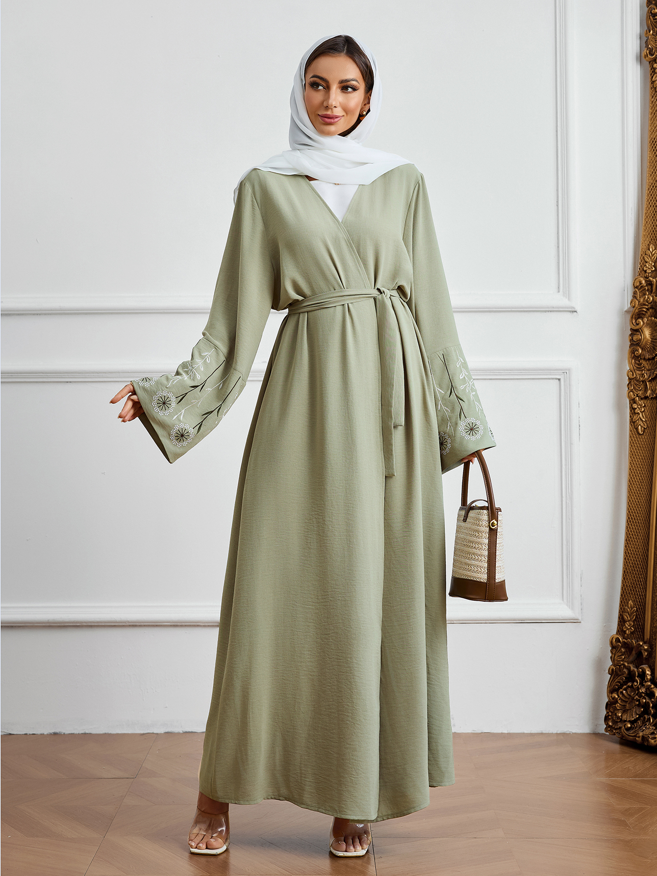 UAE Elegant Muslim Abaya for W - Women Fashion Uae ulasan dan harga