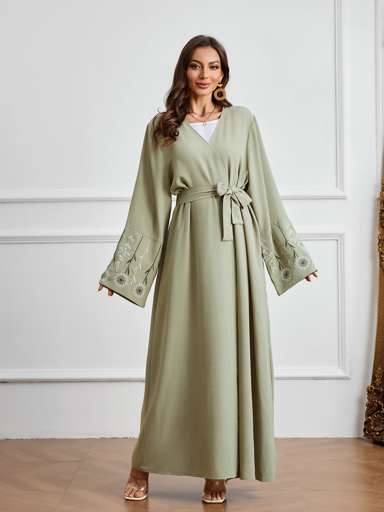UAE Elegant Muslim Abaya for W - Women Fashion Uae ulasan dan harga