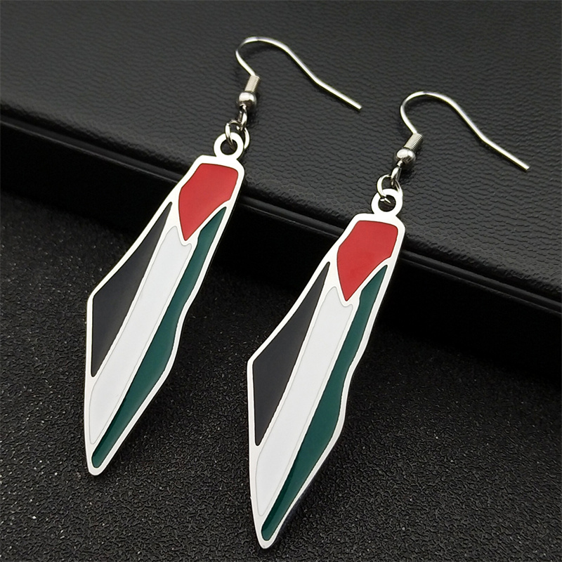Arabic Enamel Palestine Map Ho - Women'S Fashion Guide ulasan dan harga
