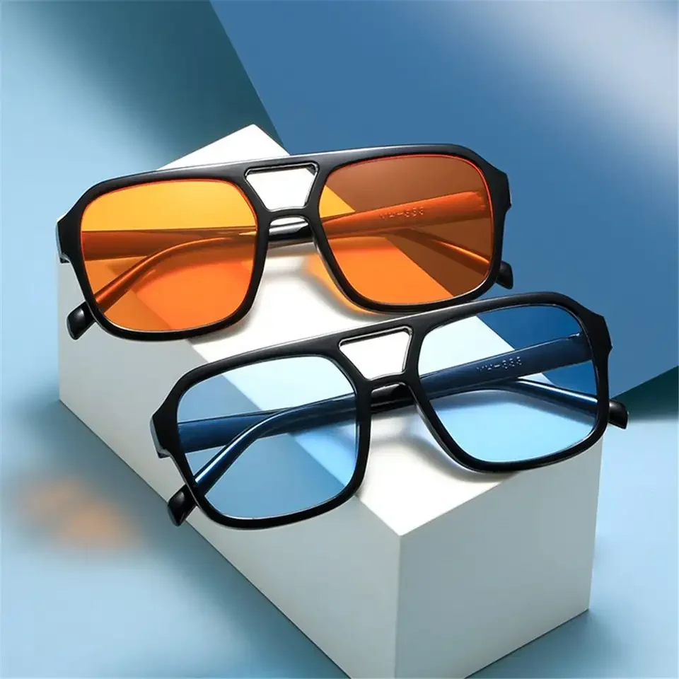 1PC Retro Square Aviation Sung - Women'S Fashion Of The 70S ulasan dan harga