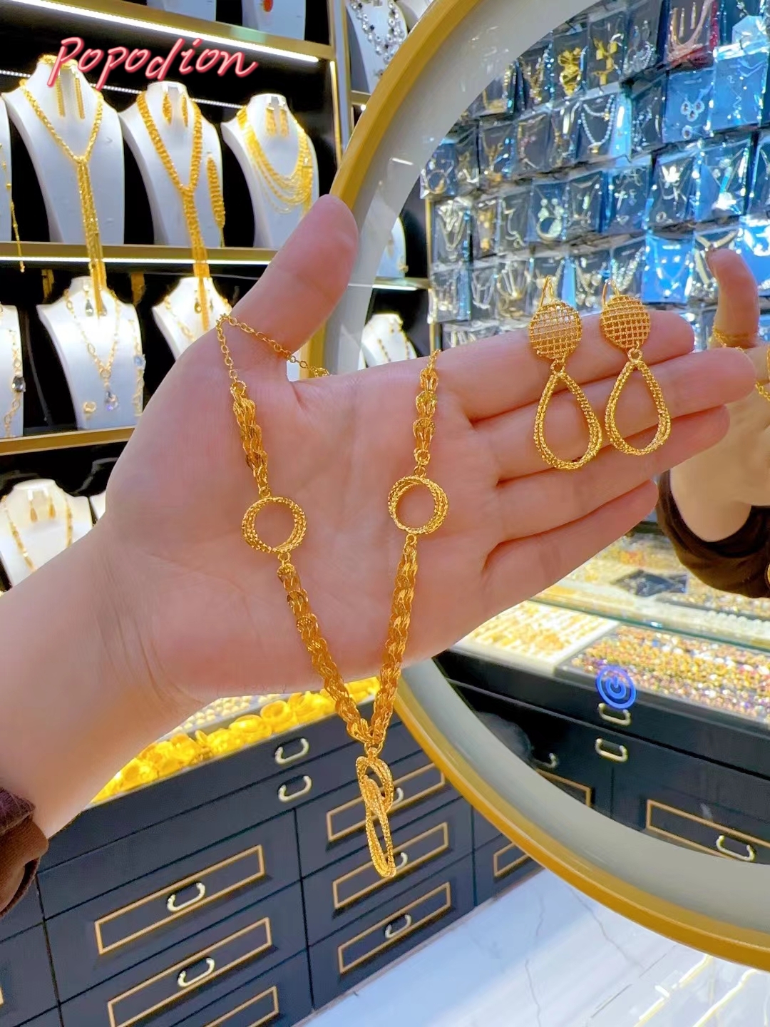 Popodion  New Dubai 24K gold-p - Women'S Fashion Boutique ulasan dan harga