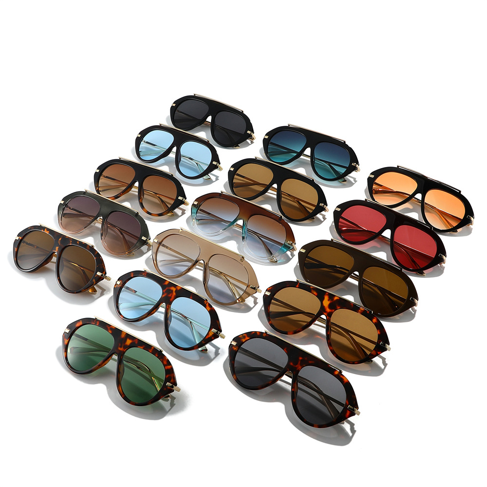 New Oversized Pilot Sunglasses - Women'S Fashion Of The 70S ulasan dan harga