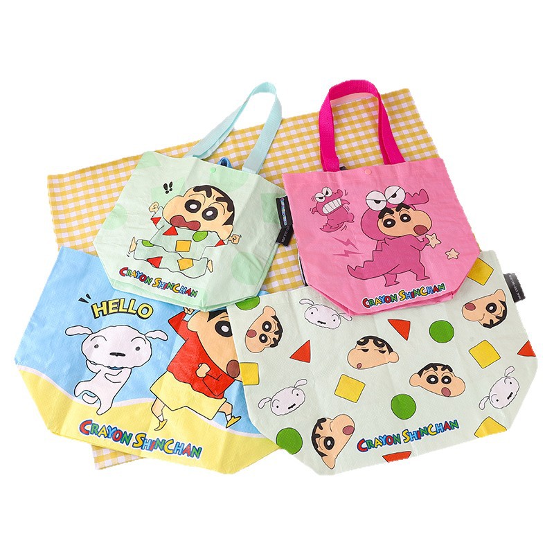 Crayon Shin-chan Cartoon Canva - Canvas Tote Bag ulasan dan harga