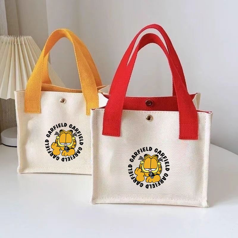 Garfield anime cartoon cute st - Canvas Tote Bag ulasan dan harga