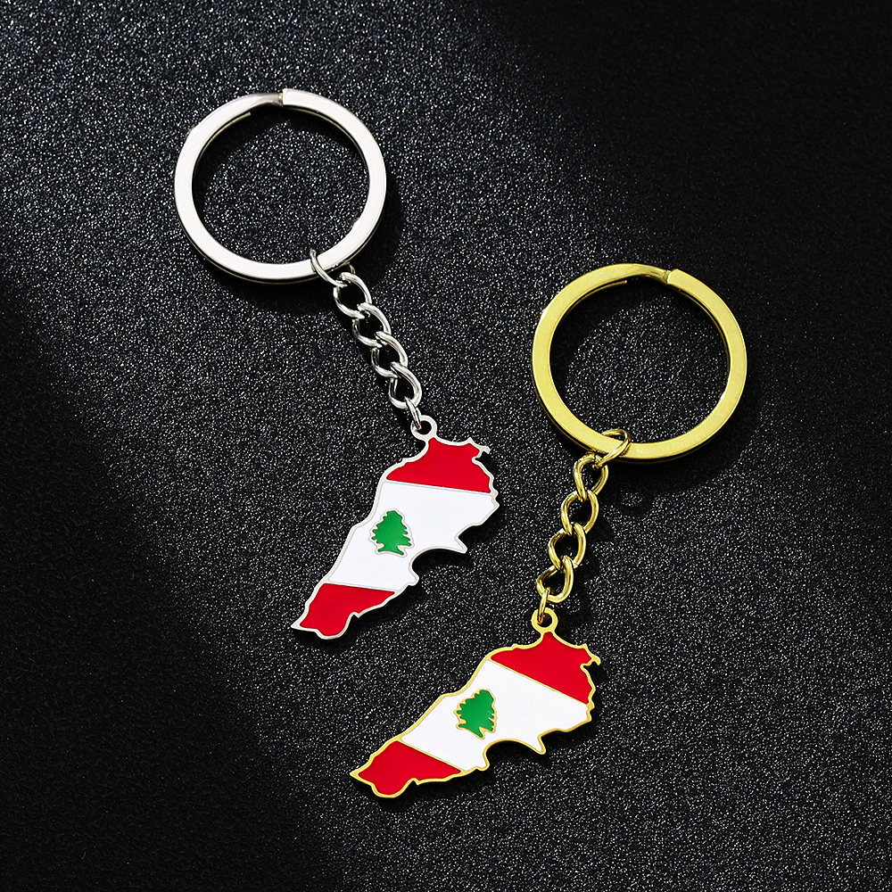 Fashion Lebanon Map Flag Key C - Women'S Fashion Guide ulasan dan harga