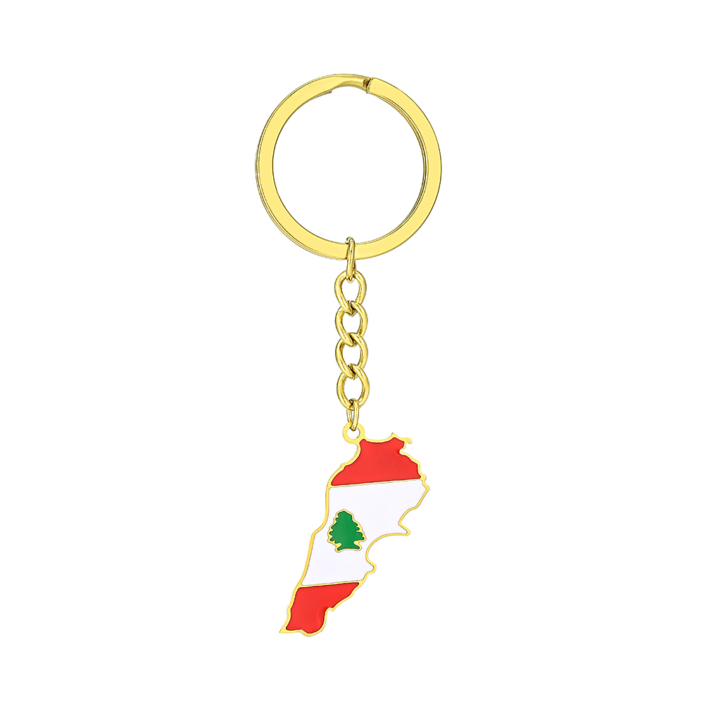 Fashion Lebanon Map Flag Key C - Women'S Fashion Guide ulasan dan harga