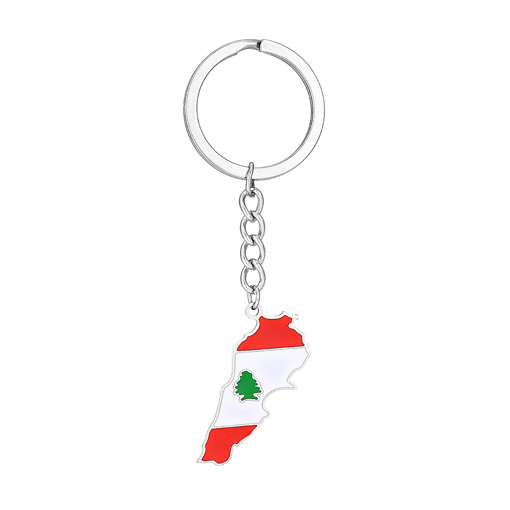 Fashion Lebanon Map Flag Key C - Women'S Fashion Guide ulasan dan harga