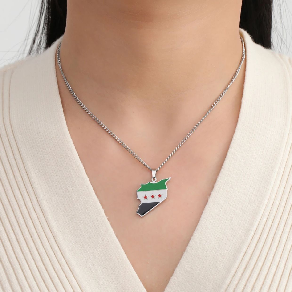 LIKGREAT Trendy Syria Map Flag - Women'S Fashion Guide ulasan dan harga