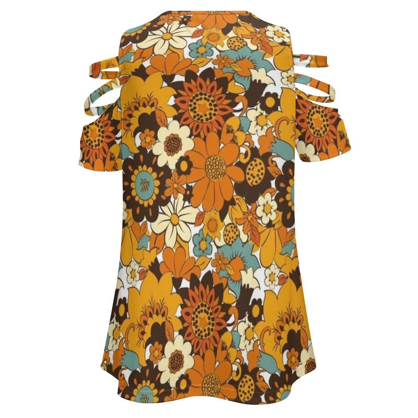 70S 60S Retro Flower Power , F - Women'S Fashion Of The 70S ulasan dan harga