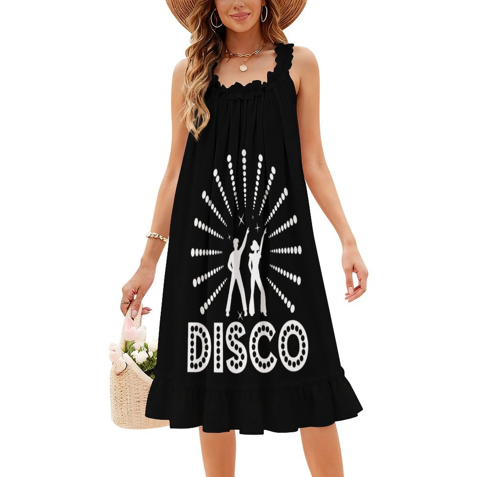 White And Black 70S Disco Part - Women'S Fashion Of The 70S ulasan dan harga