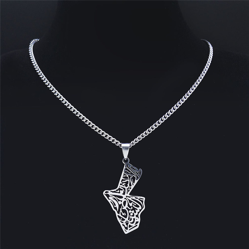 Stainless Steel Jordan Map Nec - Women'S Fashion Guide ulasan dan harga