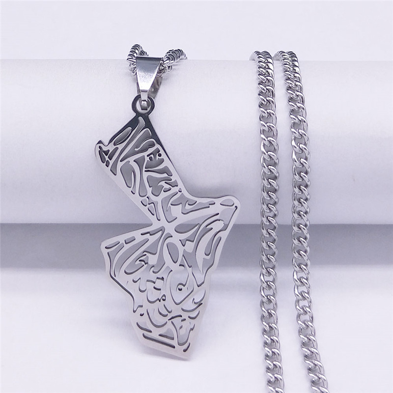Stainless Steel Jordan Map Nec - Women'S Fashion Guide ulasan dan harga