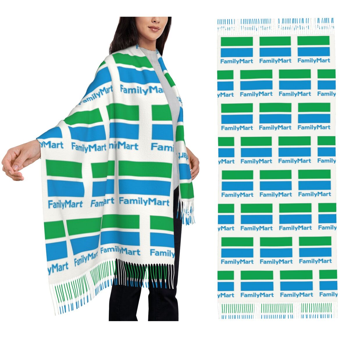 Family Mart Scarf Tassel Scarv - Women'S Fashion Mart ulasan dan harga
