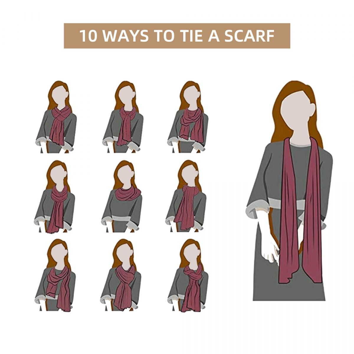 Family Mart Scarf Tassel Scarv - Women'S Fashion Mart ulasan dan harga