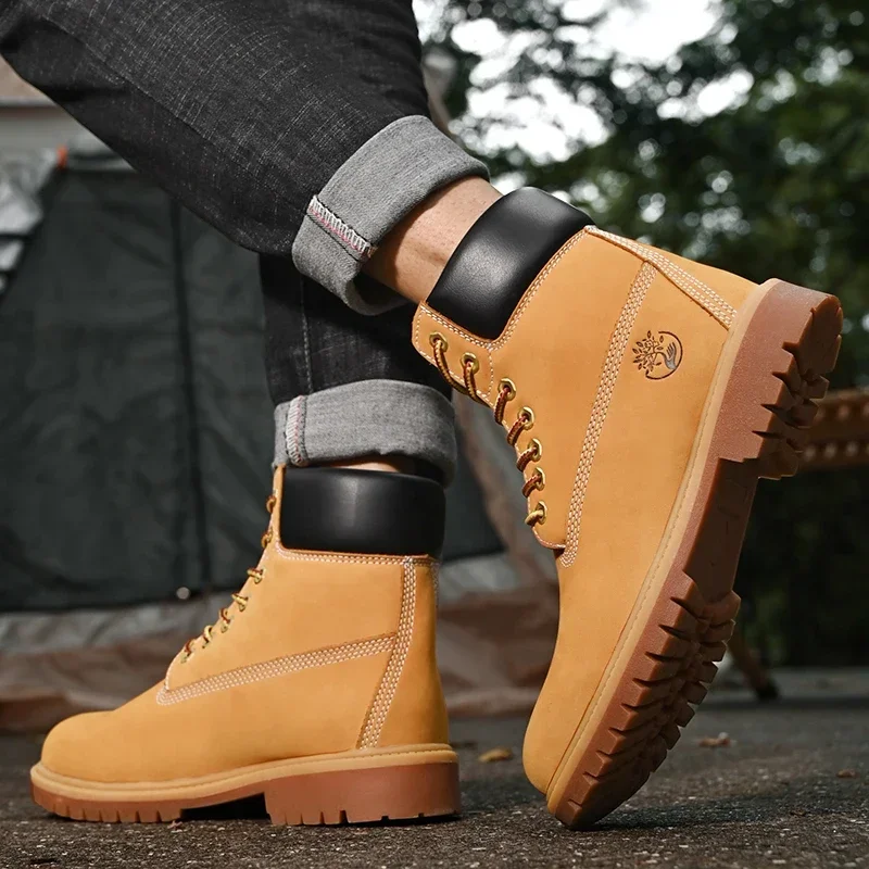 Boots Men High Top Boots High  - Women'S Fashion Show ulasan dan harga