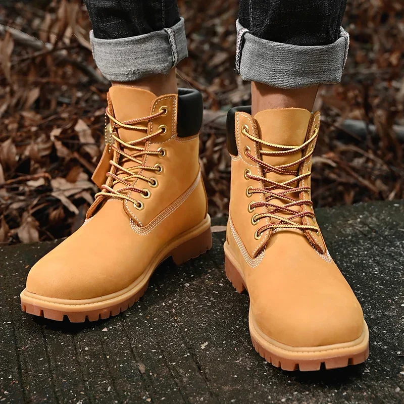 Boots Men High Top Boots High  - Women'S Fashion Show ulasan dan harga