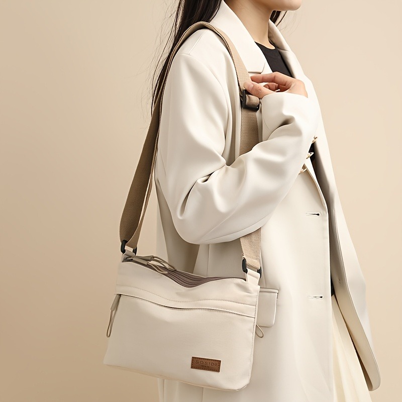 Simple Solid Color Canvas Bag  - Canvas Tote Bag ulasan dan harga