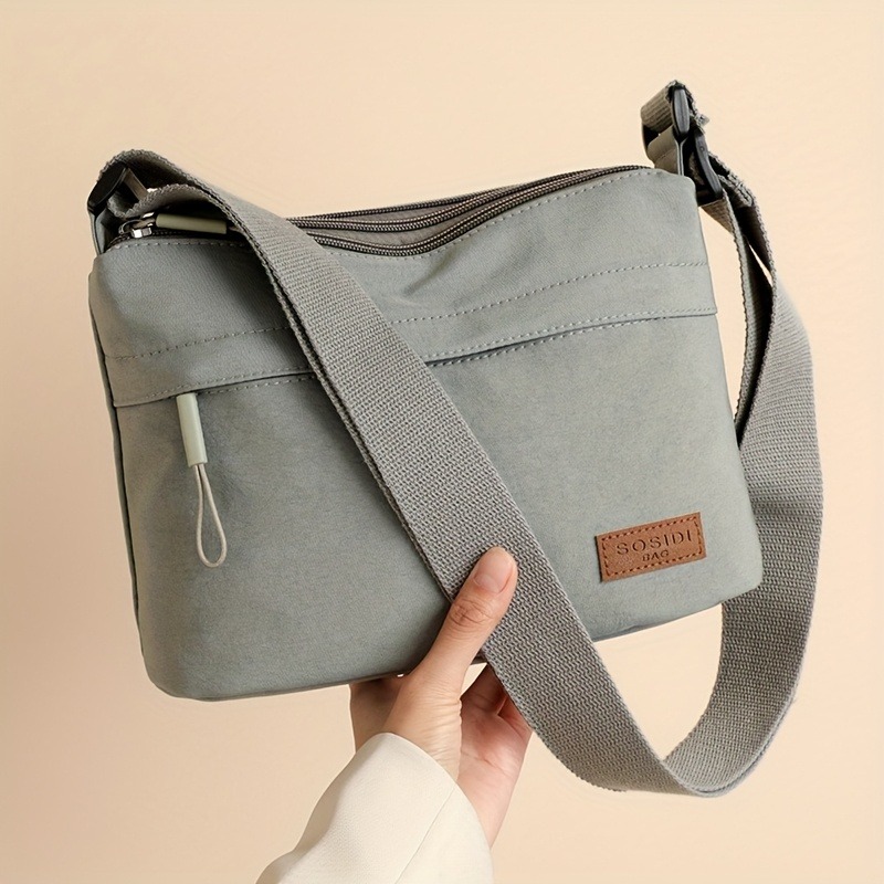 Simple Solid Color Canvas Bag  - Canvas Tote Bag ulasan dan harga