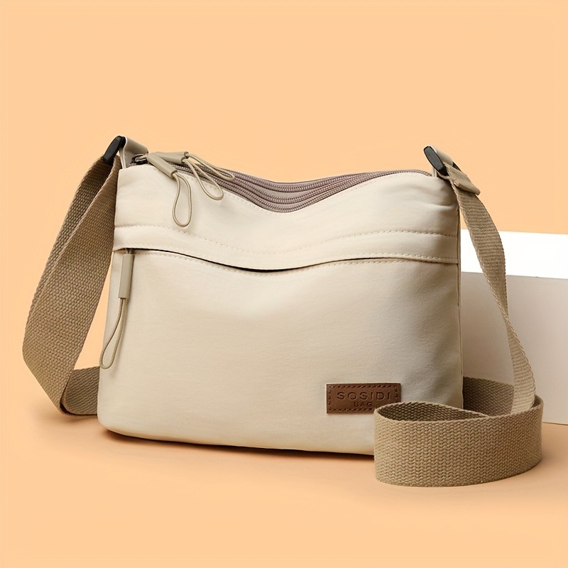 Simple Solid Color Canvas Bag  - Canvas Tote Bag ulasan dan harga