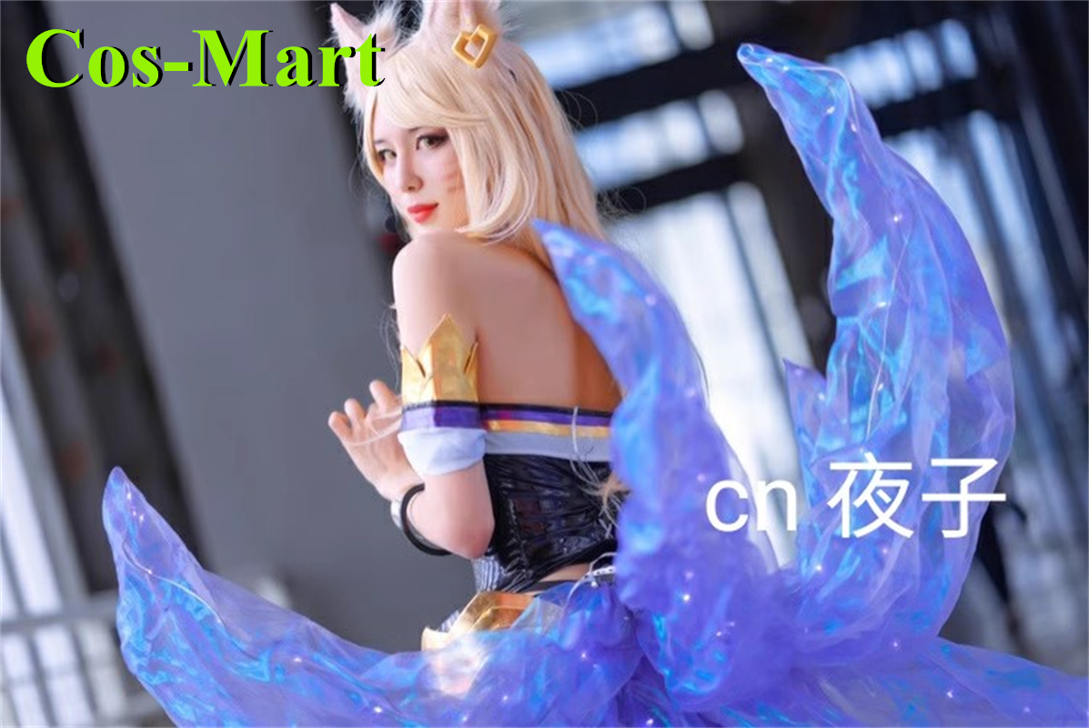 Cos-Mart Game LOL Ahri Tails C - Women'S Fashion Mart ulasan dan harga